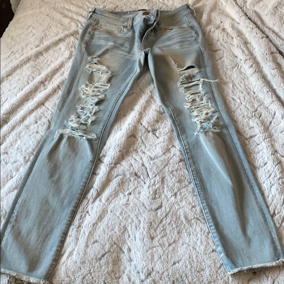 American Eagle Outfitters Denim - American Eagle Light Wash 360 Super Stretch Jeans